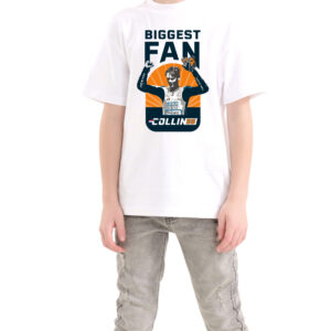 CV95 Kids T-shirt 2024 Biggest Fan Collin Veijer Wit