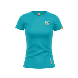 Collin Veijer Dames t-shirt CV95 CV007 Scuba Blue